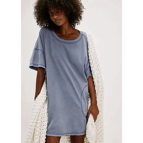 Better Days Sleep Tee by Intimately at Free People in Black S Small Women’s Top - Picture 3 of 4